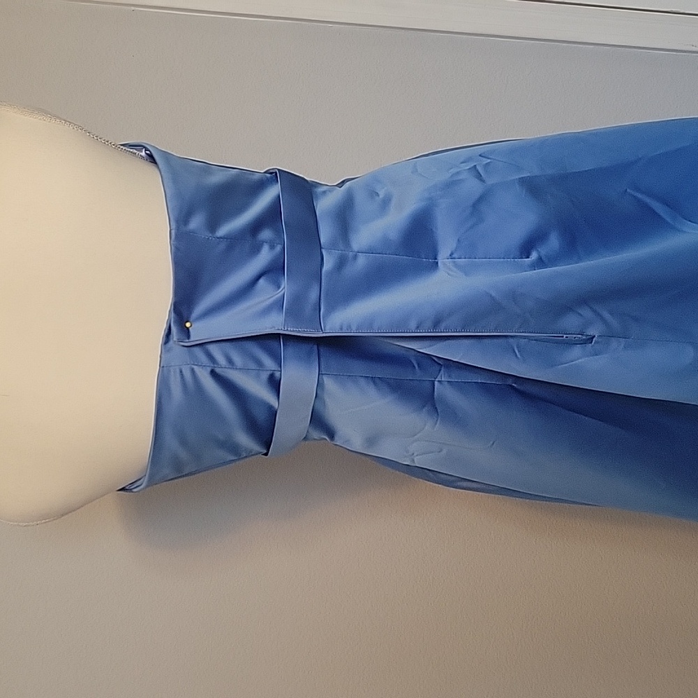 Elegant Blue Strapless Gown by Impression Bridal - Size 14 - Picture 7 of 8